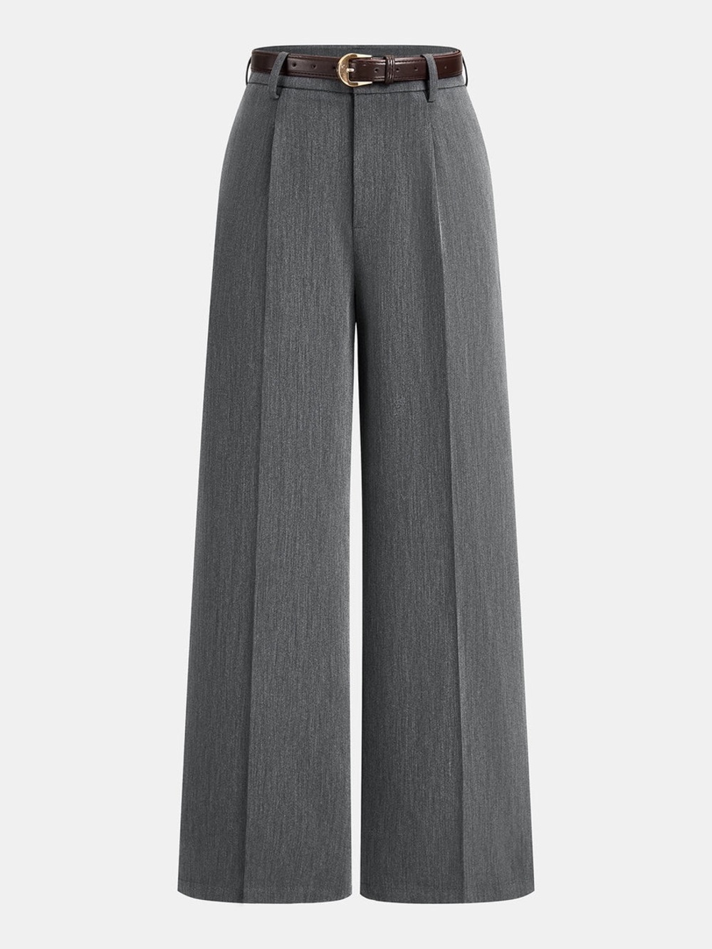 Commense Tailored Pleated Belted Wide Leg Pants - NWT XS